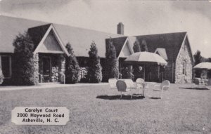 ASHEVILLE , North Carolina, PU-1952; Carolyn Court