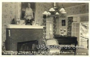 Real Photo - Thomas A Edison Winter Home - Fort Myers, Florida FL  