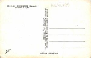 BR42799 Bordeaux bateaux ship a quai france