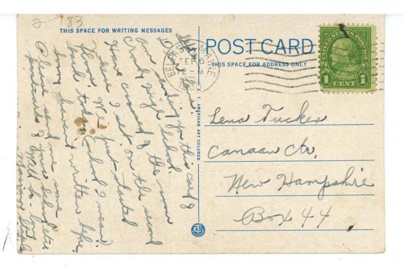 ME - Belfast. High School