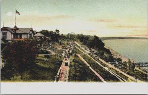 Milwaukee Whitefish Bay Wisconsin Vintage Postcard C130