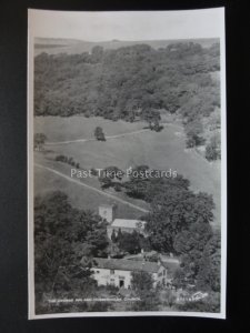 Yorkshire HUBBERHOLME The George Inn & Church & Old RP Postcard by Scott 21113