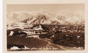 Alaska McKiinley Range Real Photo