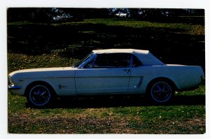 1965 FORD Mustang Convertible Vintage Postcard Standard View Card 