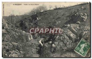 Postcard Old St Maixent Valley of Hell Well of