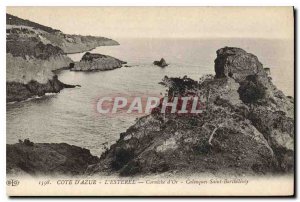 Old Postcard L'Esterel Corniche d'Or