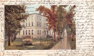 ANN ARBOR MI~UNIVERSITY OF MICHIGAN DELTA LAW BUILDING POSTCARD 1903 PMK GERMANY