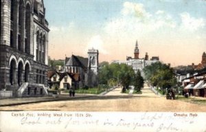 Capitol Avenue Looking West - Omaha, Nebraska NE  