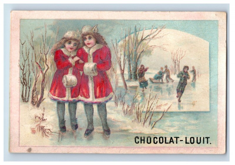 1880s-90s French Language Louit-Freres & Co. Chocolat Tapioca F160