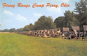 Firing Range Camp Perry, Ohio OH Postcard