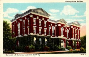 Kentucky Lexington Administration Building University Of Kentucky Curteich