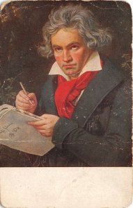Lot279 k stieler beethoven famous people composer painting postcard germany