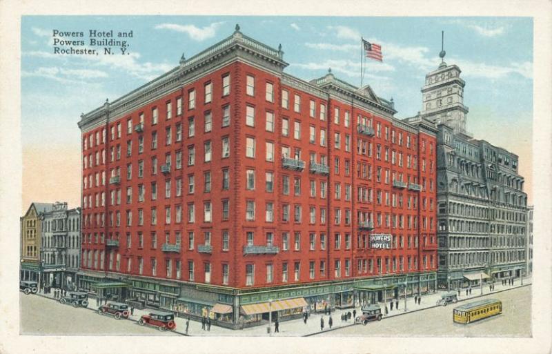 Powers Hotel and Powers Building, Rochester, New York - WB