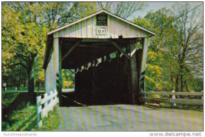 Everett Road Covered Bridge Boston Township Ohio