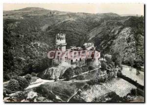 Old Postcard Tournoel P C of castle surroundings Volvic