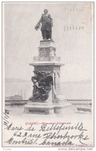 Monument Champlain , Quebec , Canada , PU-1905