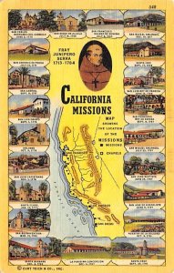 Spanish Missions in California Misc California  