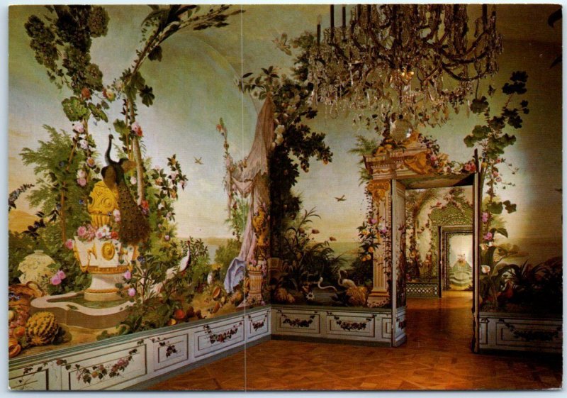 Postcard - Bergl Rooms, Peacock Room - Schönbrunn Palace - Vienna, Austria
