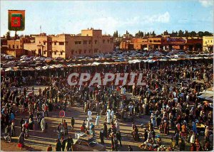 Postcard Modern Marrakesh Place Djemaa el Fna