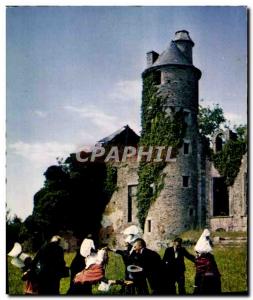 Postcard Modern Folklore De France Normandy Quadrille A L & # 39Ombre De La T...