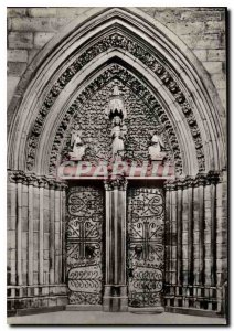 Modern Postcard Marburg Lahn Portal Elisabeth kirche