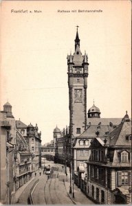 Germany Frankfurt am Main Rathaus mit Bethmannstrasse