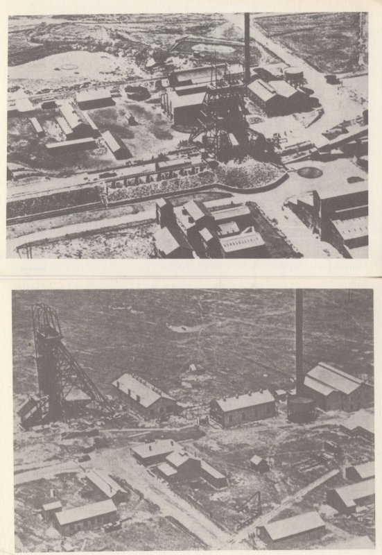 Witwatersgrand South African Gold Mines 2x Aerial Mining Postcard s