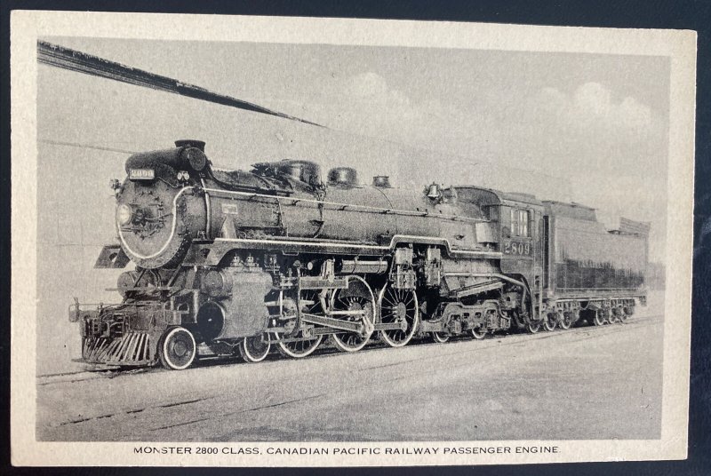 Mint Canada Picture Postcard Monster 2800 Class Canadian Pacific Railway Pasaang