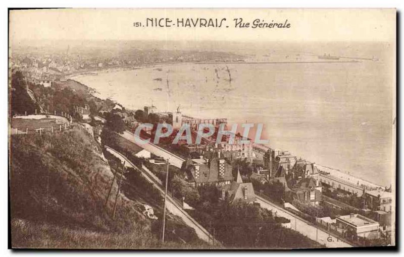 Postcard Old Nice Havrais Vue Generale