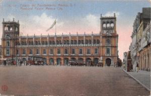 MEXICO CITY~MUNICIPAL PALACE-PALACIO del APUNTAMIEN- F MARTIN PUBL POSTCARD