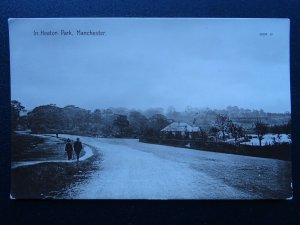 Manchester HEATON PARK c1914 RP Postcard by Valentine