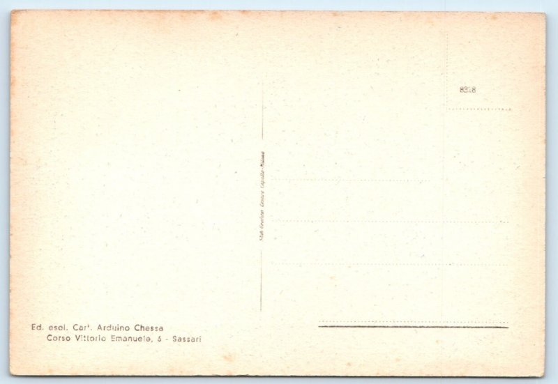 Chiesa dei Cappuccini - Sassari ITALY 4x6 Postcard