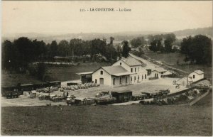 CPA La Courtine La Gare FRANCE (1050513)