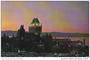 Canada Quebec La Cite Quebec At Twilight 1968