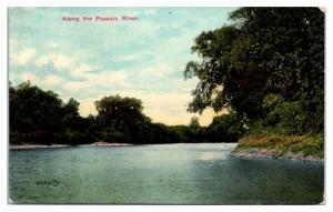 1920s Along the Passaic River, NJ Postcard