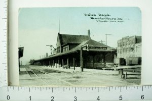 Circa 1900-05 Union Depot, Marshalltown, IA Vintage Postcard C.U. Williams P40 