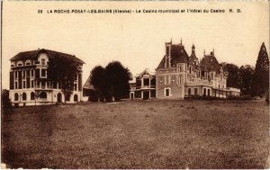 CPA La Roche-Posay-les-Bains Le Casino municipal et l'Hotel du Casino (111671)