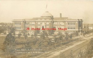 ID, Twin Falls, Idaho, RPPC, Twin Falls High School, Bisbee Photo No 283