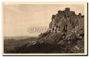 Old Postcard Ruins of Chateau des Baux