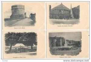 12 postcards, Rome Italy 1890s