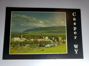 Vintage Postcard Casper Wyoming Casper Mountain Highway 20-26 1988 unposted 768