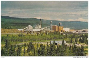 The North Western Pulp and Power Ltd.,  Mill at  Hinton,  Alberta,   Canada, ...