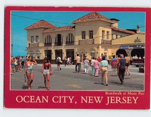 Postcard Boardwalk at Music Pier, Atlantic City, New Jersey
