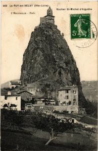 CPA Le PUY-en-VELAY - Rocher St-MICHEL d'AIGUILHE (588993)