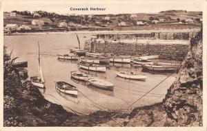 uk16130 coverack harbour real photo  uk