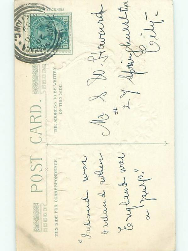 Divided-Back ST. PATRICK'S DAY SCENE Great Postcard W8177