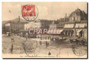 Postcard Old Nice Place Massena Municipal Casino