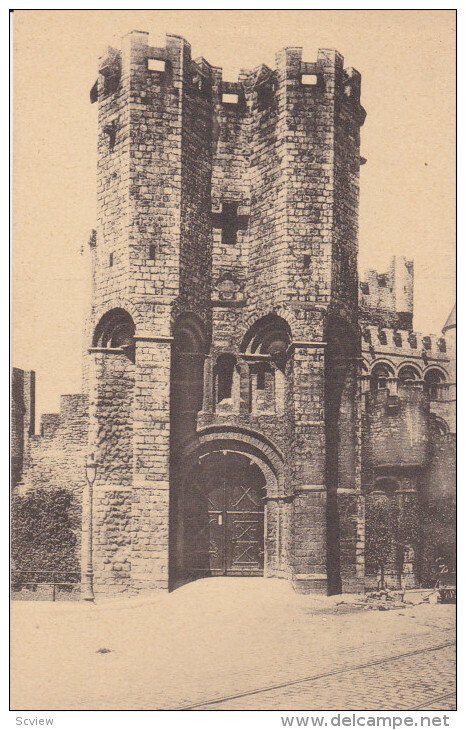 Chateau Des Comtes De Flandre, Chatelet D'Entree, GAND (East Flanders), Belgi...