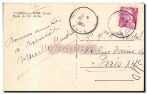 Old Postcard Tillieres on Avre Porte du 11eme