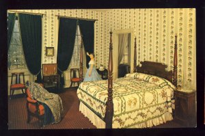 Lancaster, Pennsylvania/PA Postcard, Wheatland, James Buchanan Home, Bedroom